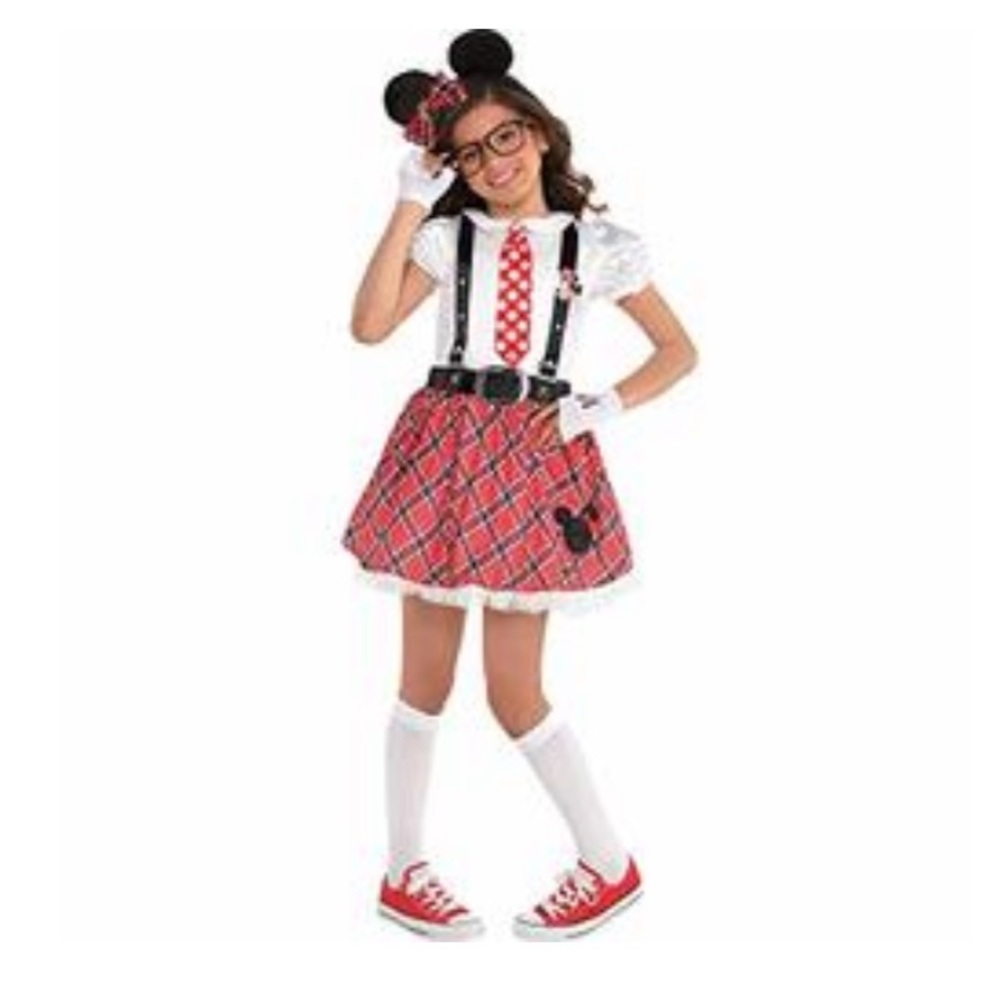Disney Minnie Mouse NERD Halloween Costume